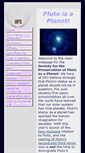 Mobile Screenshot of plutoisaplanet.org